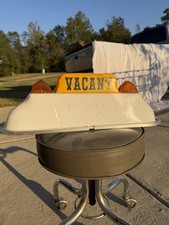 Vintage 1960s/70s Taxi Cab Roof Topper Light Sign Cabometer American Cab-Lite picture