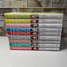 Lot 9 Hori-san to Miyamura-kun (Japanese, 2017, Obi) Horimiya #1, 7-12, 14, 15 picture