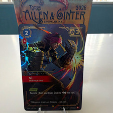 2026 riftbound Vi Destructive Card overnumber VEN-167/166 picture
