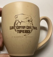 Lost Canyon Cave, Trail Top Of The Rock Branson MO Beige Ceramic Coffee Mug picture