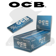CARTINE OCB BLU X-PERT CORTE BLUE SINGOLE ROLLING PAPERS 50 LIBRETTI picture