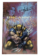 Uncanny X-Men #19 Signed Tyler Kirkham COA Wolverine Marvel Comics 2019 LTD 3000 picture