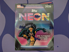 2026 Topps Neon Marvel Mega Box New Factory Sealed In Hand picture