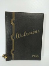YEARBOOK MICHIGAN STATE COLLEGE MSU WOLVERINE 1936 NOTABLES DOROTHY DELAY AS IS picture