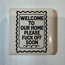 Welcome To Our Home - 2” Fridge Magnet picture