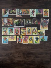 Vintage 1984 Marvel Super Heroes Secret Wars Stickers Lot - 32 Unused picture