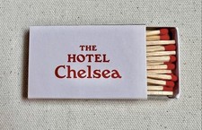 The Hotel Chelsea NYC Un-Struck Matches Matchbook Full picture