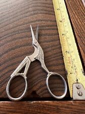 Vintage Germany - Stork - Embroidery Scissors Nice L@@k Sewing Other items SEE picture