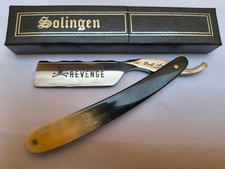 Vintage Ralf Aust Revenge Sabre 6/8 Solingen straight razor picture