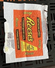 vintage candy bar wrapper Reese’s 80’s Rare picture