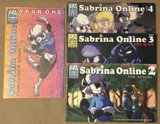 Sabrina Online Year 1, 2, 3 & 4 Comic Book Set Eric C. Schwartz Four Books Set picture
