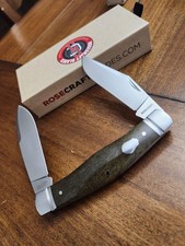 RoseCraft Blades Mosquito Lake Moose RCT016 OLIVE GREEN BONE picture