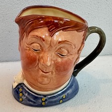 Vintage Royal Doulton Fat Boy Mini Character Jug Toby Mug 2.5” England picture