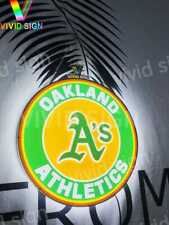 Oakland Athletics A's 3D LED Neon Sign Lamp Light 16