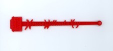 Vintage Red House Without A Key Halekulani Hotel Stir Stick Honolulu Hawaii picture