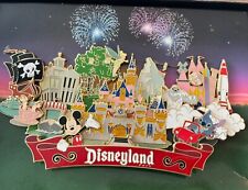 RARE SUPER JUMBO Disney Pin 50th Anniversary Magical Milestones LE 3D picture