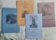 RARE-4 Book Set MOHONK LAKE, New Paltz, Ulster County, NY Mountain House Sky Top picture