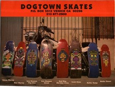1988 • Dogtown Skate Decks Print Ad • Malba Oster Dressen Skateboard 1980s KA.29 picture