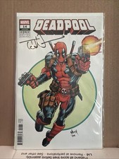 Deadpool #14 Iconic Variant Edition Autographed By Todd Nauck Marvel 2025 picture