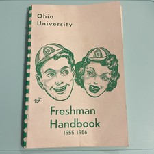 ​Vtg 1955-56 Ohio University Freshman Handbook OU Bobcats  picture