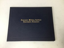 Tennessee Military Institute Diploma 1967 picture