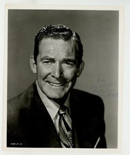 Roy Roberts 1955 Signed Character Actor Stage Screen TV 8x10 Portrait Photo  picture