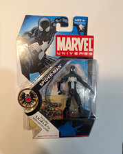 Hasbro Marvel Universe Spider-Man Black Costume Figure MOC Original Unopened picture