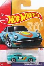 1/64 CUSTOM DATSUN 240Z #72 Turquoise Blue Hot Wheels 70s GBB86 picture