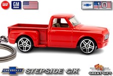🎁🚦🆓 RARE KEY CHAIN RED 68~69~70~71 CHEVY PICKUP C10 K10 TRUCK 💕NICE GIFT💕🎁 picture