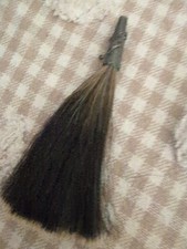 Vintage Gamsbart Oktoberfest German Bavarian Folk Art Boars Hair Hat Pin picture