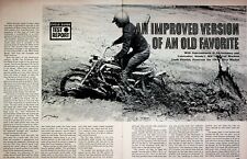 1969 Honda Motosport 90 Motocross Motorcycle Road Test - 5-Page Vintage Article picture