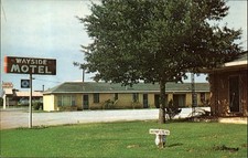 Hempstead TX Texas Wayside Motel Dixie Drive -In c1950-60s Vintage Postcard picture