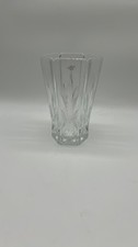 Vintage Gorham Full Lead Crystal Vase Art Deco Style picture