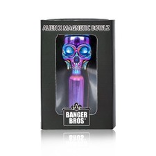 18mm Premium Skull Metal Magnetic Male Bowl for Water Pipe Glass Bong 18mm picture