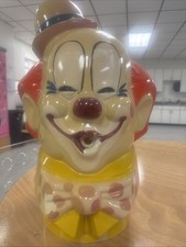Vintage 1974 Mr. Windy Clown Head Helium Tank Topper. Windy Corp. picture