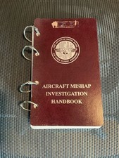 Aircraft Mishap Investigation Handbook USAF Aircraft Surgeons First Edition ￼ picture