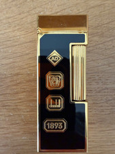 Dunhill ROLLAGAS BLACK LACQUER HALLMARK, Case picture