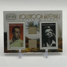 2010 Panini Hollywood Materials - Humphrey Bogart And Katharine Hepburn -102/250 picture