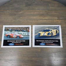 Ford Racing 1967 Le Mans GT40 Mk IV Photo Prints Shelby Gurney Foyt McLaren Lot picture