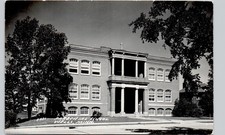 PAROCHIAL SCHOOL wells mn c1950 postcard minnesota real photo rppc christian picture