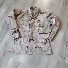 US Army Desert Camo Uniform Medium Regular Coffee Stain United States Airborne picture