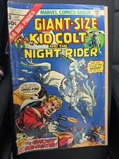Giant-Size Kid Colt #3 1975 Marvel Comics Giant Size Low Grade L49-164 picture