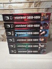 High-Rise Invasion English Manga Lot Volumes 1-2, 5-6, 9-12, 15-18 Collection picture