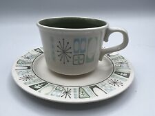 MCM Atomic Coffee Cup Taylor Smith Cathay Vintage Cup and Saucer Set picture