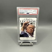 2024 Leaf Legends Donald J. Trump LA-01 PSA 10 POP 6 picture