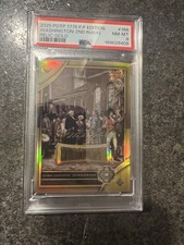 Pieces Of The Past 1776 Veterans Edition George Washington Podium Relic PSA 8 picture