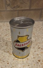 Falstaff Beer Omaha Zip Tab Bottom Opened Beautiful Condition..... picture