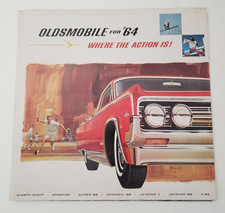 Where The Action Is Oldsmobile 641964 Brochure Featuring Accessories Olds  picture