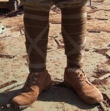 PAIR OF WORLD WAR JAPANESE ARMY WW2 PUTTEE JAPAN MILITARY SOLDIER GEAR PUTTEE picture