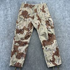 US ARMY Pant Mens M Regular Chocolate Chip Desert Storm Camo Combat BDU Uniform picture